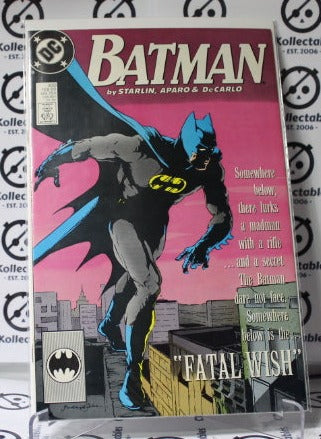 BATMAN  # 430  COLLECTABLE COMIC BOOK DC  1989 KEY COMIC