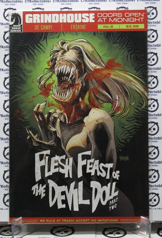 FLESH FEAST OF THE DEVIL DOLL # 8 PART TWO  GRINDHOUSE DARK HORSE COMIC BOOK 2013