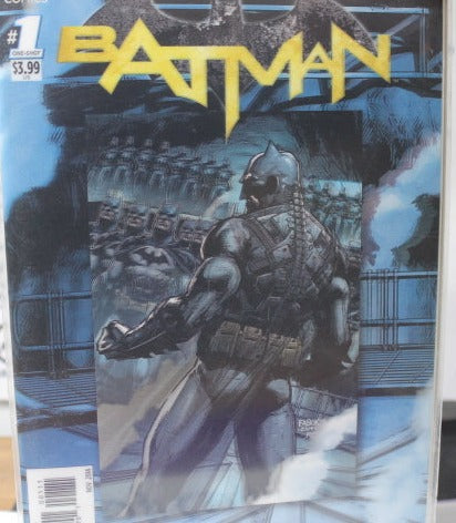 BATMAN  # 1 FUTURES END 3-D COLLECTABLE COMIC BOOK DC VARIANT 2014