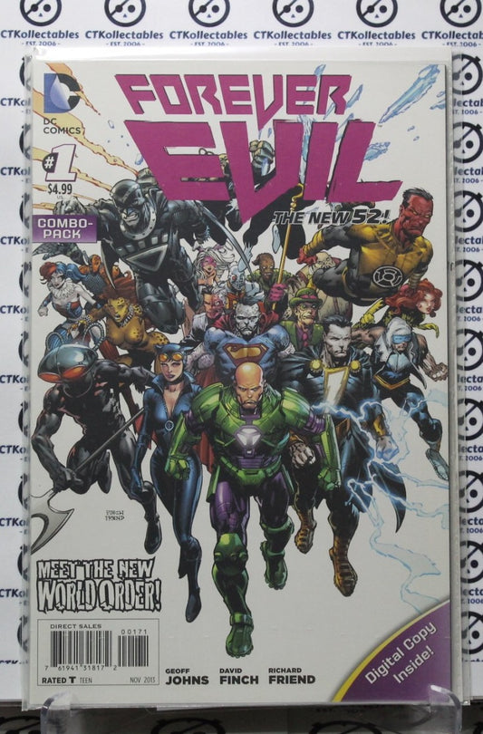 FOREVER EVIL # 1 MEET THE NEW WORLD ORDER VARIANT  DC COMICS 2015