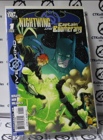 NIGHTWING AND CAPTAIN BOOMERANG JR. # 1 NM DC COMIC BOOK 2007
