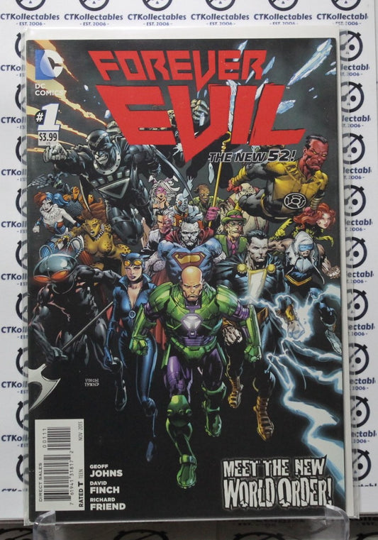 FOREVER EVIL # 1 MEET THE NEW WORLD ORDER VARIANT  DC COMICS 2015