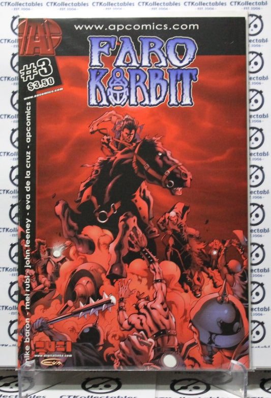 FARO KORBIT # 3 APCOMICS COMIC BOOK 2004