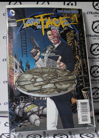 BATMAN & ROBIN # 23.1  VF TWO FACE # 1 DC COMICS  BATMAN COMIC BOOK 2013