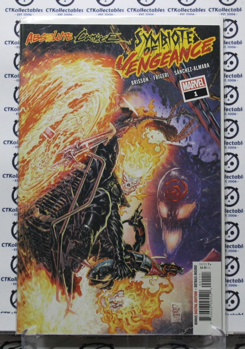 ABSOLUTE CARNAGE SYMBIOTE OF VENGEANCE #1 NM GHOST RIDER MARVEL