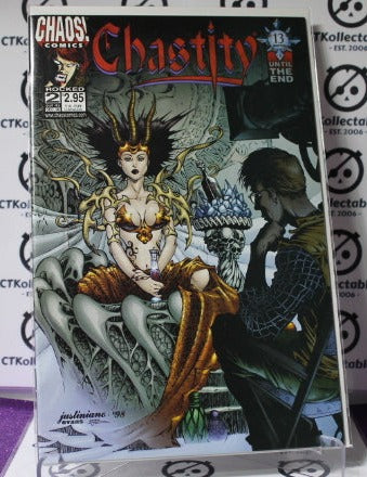 CHASTITY # 2 ROCKED  CHAOS COMICS VF COMIC BOOK 1998