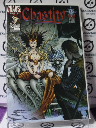 CHASTITY # 2 ROCKED  CHAOS COMICS VF COMIC BOOK 1998