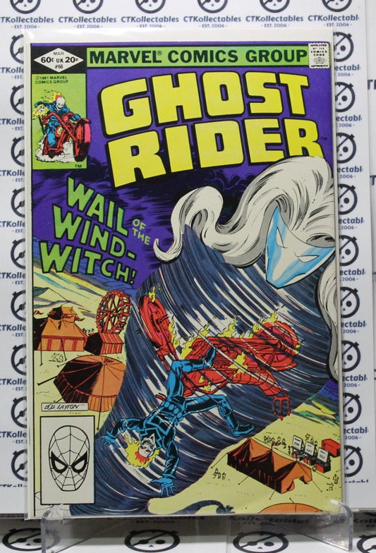 GHOST RIDER # 66  WIND-WITCH VF/F MARVEL COMIC BOOK 1981