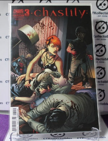 CHASTITY # 3 CHAOS / DYNAMITE COMICS VF COMIC BOOK 2014