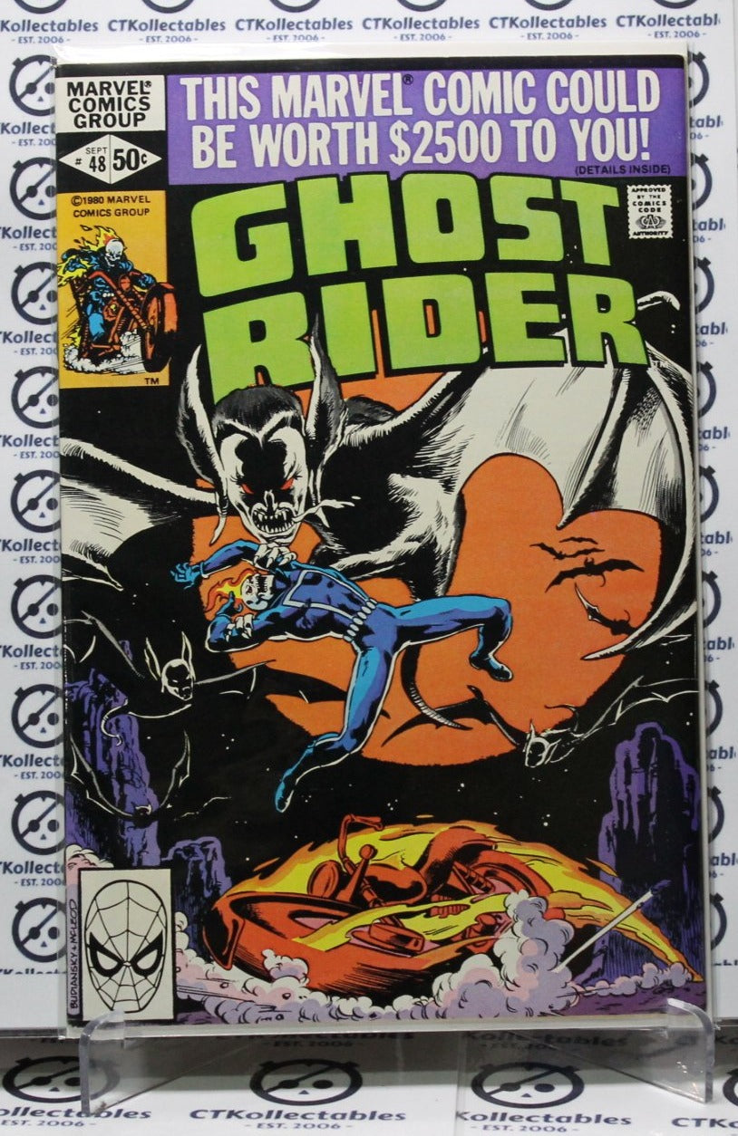 GHOST RIDER # 48 VF MARVEL COMIC BOOK 1980