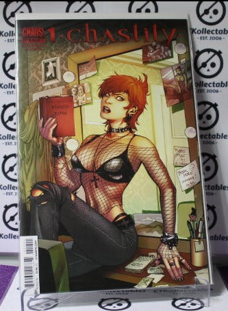 CHASTITY # 1 VARIANT CHAOS / DYNAMITE COMICS VF/NM COMIC BOOK 2014