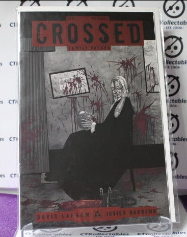 RED CROSSED FAMILY VALUES # 3 VARIANT WHISTLER'S MOTHER PARODY AVATAR COMICS VF/NM COMIC BOOK 2011