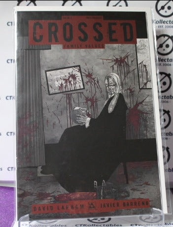 RED CROSSED FAMILY VALUES # 3 VARIANT WHISTLER'S MOTHER PARODY AVATAR COMICS VF/NM COMIC BOOK 2011