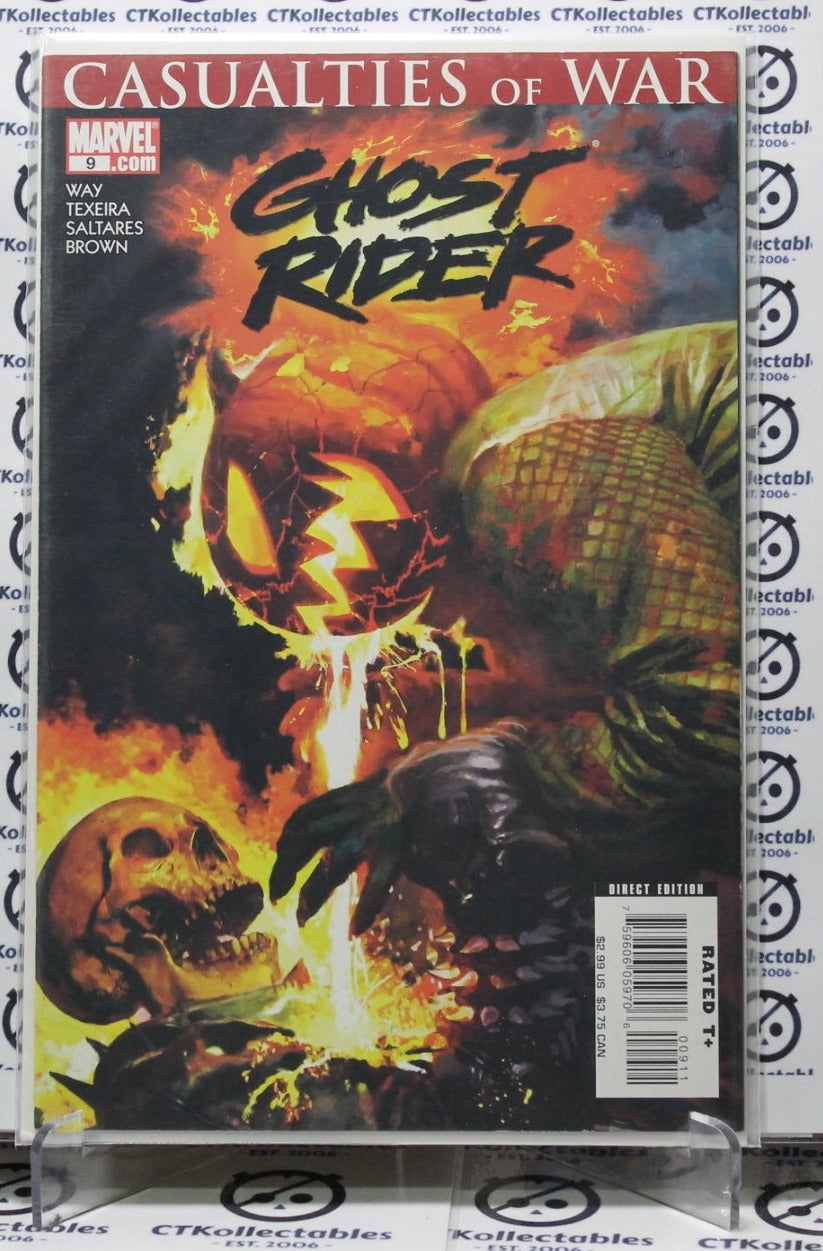 GHOST RIDER # 9 CASUALTIES OF WAR NM MARVEL COMIC BOOK 2007