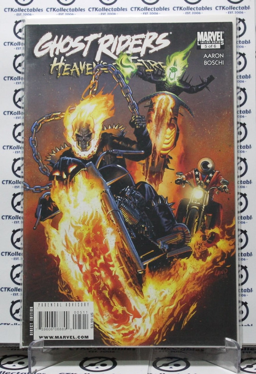 GHOST RIDERS # 5 HEAVEN'S ON FIRE  NM MARVEL COMIC BOOK 2009