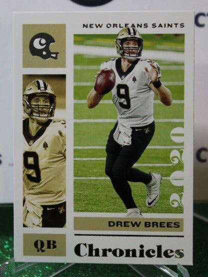 2020 PANINI CHRONICLES DREW BREES # 67 NFL NEW ORLEANS SAINTS GRIDIRON  CARD