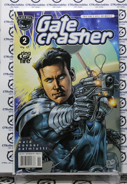 GATE CRASHER # 2 RING OF FIRE BLACK BULL ENTERTAINMENT COMIC BOOK NM/VF 2000