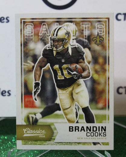 2016 PANINI CLASSICS BRANDIN COOKS # 19 NFL NEW ORLEANS SAINTS GRIDIRON  CARD