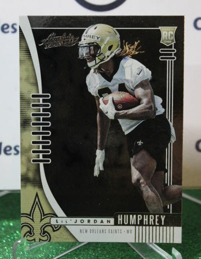 2019 PANINI ABSOLUTE LIL' HUMPHREY # 174 ROOKIE NFL NEW ORLEANS SAINTS GRIDIRON  CARD