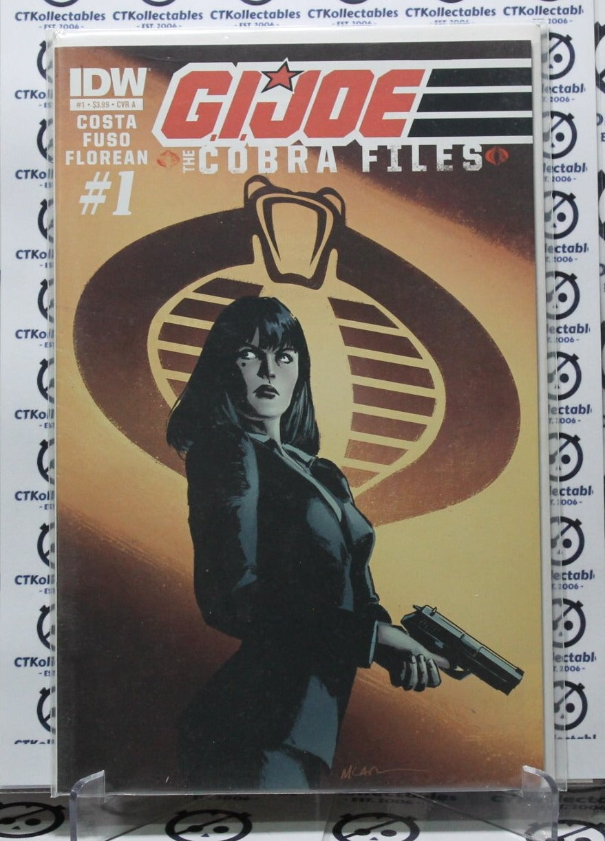 G.I. JOE # 1 THE COBRA FILES VARIANT  NM / VF IDW COMICS  COMIC BOOK 2013