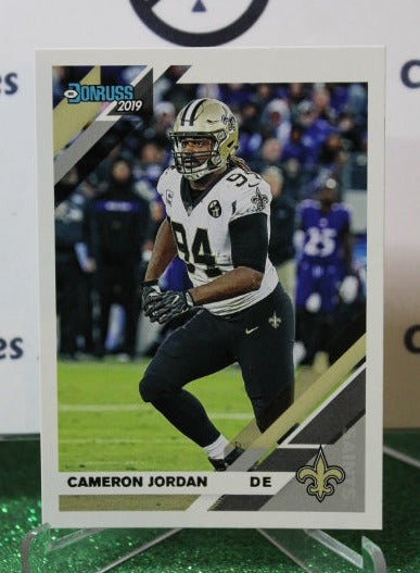 2019 PANINI DONRUSS CAMERON JORDAN # 175 NFL NEW ORLEANS SAINTS GRIDIRON  CARD