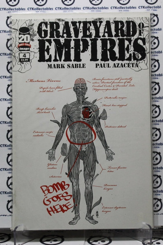 GRAVEYARD OF EMPIRES # 4 NM / VF IMAGE COMICS  COMIC BOOK 2012