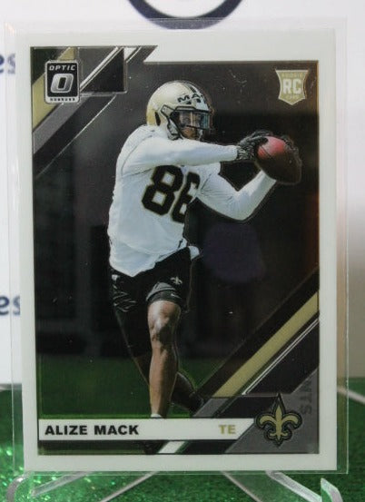 2019 PANINI DONRUSS OPTIC ALIZE MACK # 139 ROOKIE NFL NEW ORLEANS SAINTS GRIDIRON  CARD