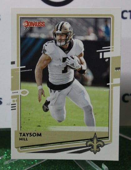 2020 PANINI DONRUSS TAYSON HILL # 178 NFL NEW ORLEANS SAINTS GRIDIRON  CARD