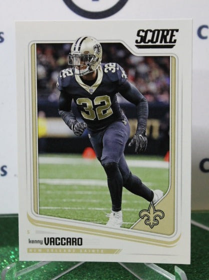 2018 PANINI SCORE KENNY VACCARO # 224 NFL NEW ORLEANS SAINTS GRIDIRON  CARD