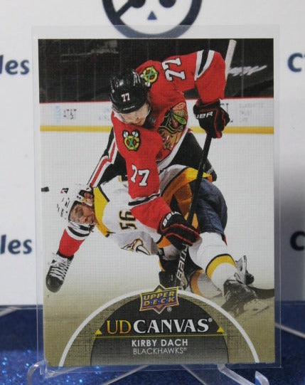 2021-22 UPPER DECK KIRBY DACH # C17 UD CANVAS CHICAGO BLACKHAWKS HOCKEY CARD