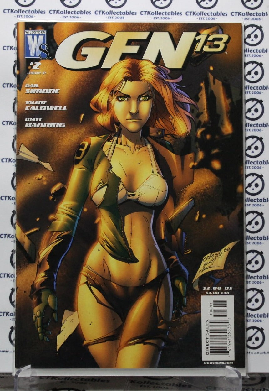 GEN 13 # 2  NM / VF WILDSTORM  COMIC BOOK 2007