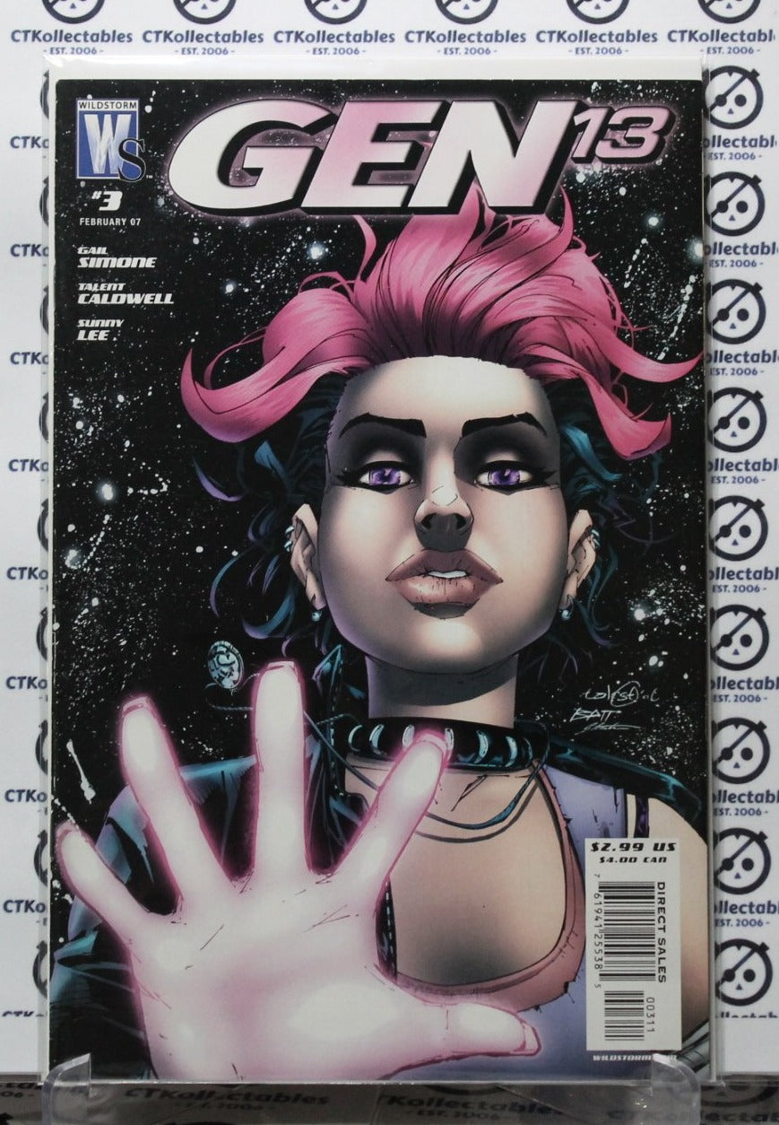 GEN 13 # 3  NM / VF WILDSTORM  COMIC BOOK 2007