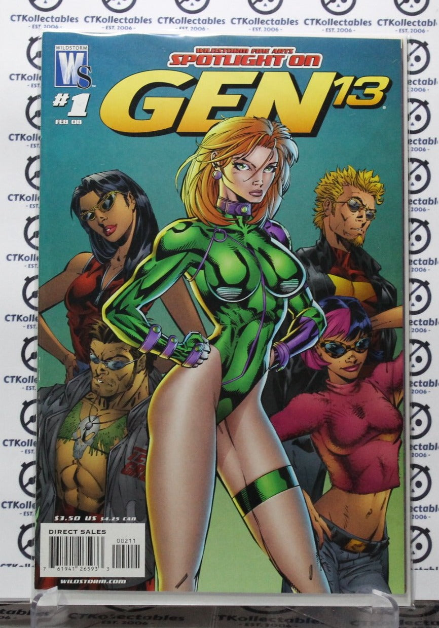 GEN 13 # 1 SPOTLIGHT ON NM / VF WILDSTORM  COMIC BOOK 2008