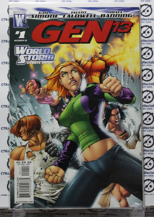 GEN 13 # 1 WORLD STORM NM / VF WILDSTORM  COMIC BOOK 2006