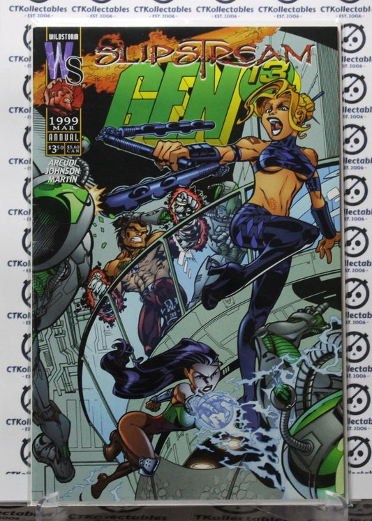 GEN 13 # 1 SLIP STREAM ANNUAL NM / VF WILDSTORM  COMIC BOOK 1999