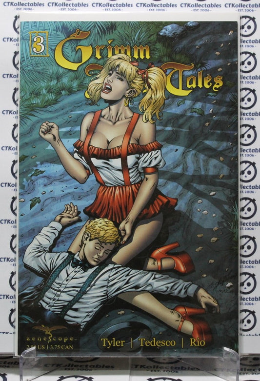 GRIMM FAIRY TALES # 3 HANSEL & GRETEL SECOND PRINTING ZENESCOPE  NM COMIC BOOK 2007