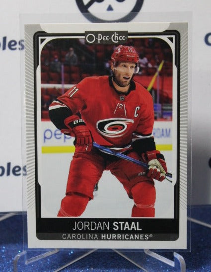 2021-22 O-PEE-CHEE JORDAN STAAL # 81 CAROLINA HURRICANES NHL HOCKEY CARD