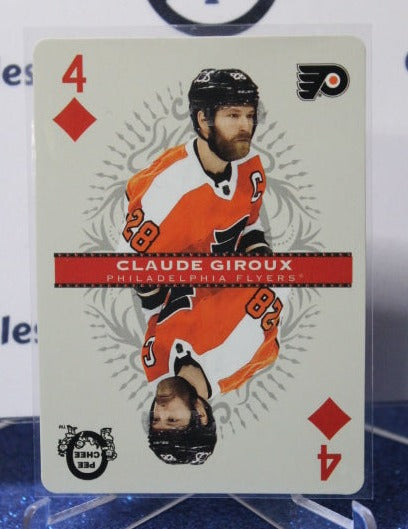 2021-22 O-PEE-CHEE CLAUDE GIROUX FOUR OF DIAMONDS PHILADELPHIA FLYERS HOCKEY CARD