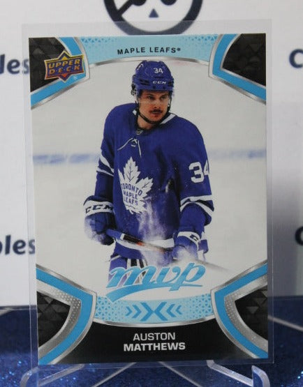 2021-22 UPPER DECK AUSTON MATTHEWS # 215 MVP BLUE TORONTO MAPLE LEAFS HOCKEY CARD