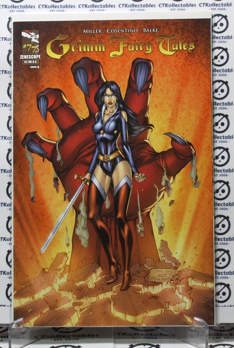 GRIMM FAIRY TALES # 77 LOCKDOWN  VARIANT ZENESCOPE NM  COMIC BOOK 2012