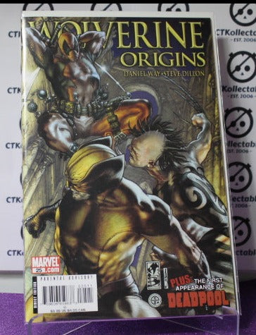 WOLVERINE ORIGINS # 25 NM/VF DEADPOOL APPEARANCE MARVEL COMICS  2008