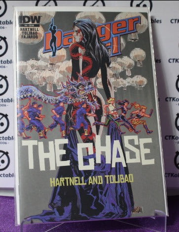 DANGER GIRL  # 4 THE CHASE IDW COMICS VARIANT COMIC BOOK 2013
