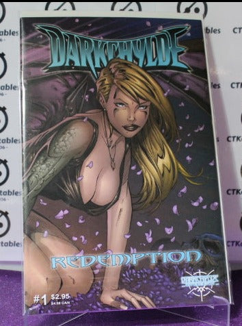 DARKCHYLDE REDEMPTION # 1 VARIANT WRAP AROUND COVER DARKCHYLDE ENTERTAINMENT COMICS MATURE COMIC BOOK 2001