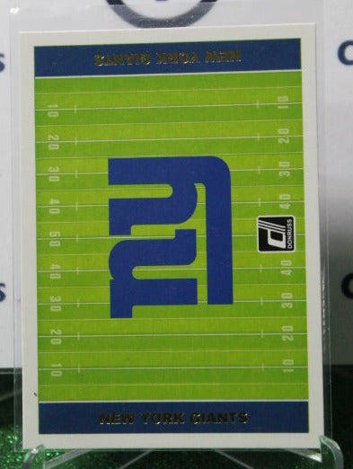 2019 PANINI DONRUSS TEAM PRIDE #  TP-20 NFL NEW YORK GIANTS GRIDIRON  CARD