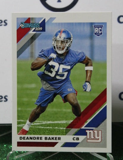 2019 PANINI DONRUSS DEANDRE BAKER # 264 ROOKIE NFL NEW YORK GIANTS GRIDIRON  CARD