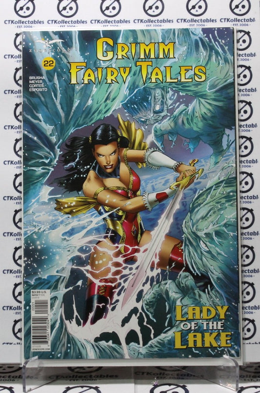 GRIMM FAIRY TALES # 22 LADY OF THE LAKE VARIANT ZENESCOPE  NM COMIC BOOK 2018