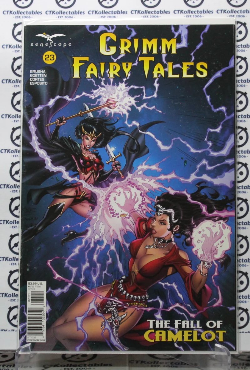 GRIMM FAIRY TALES # 23 THE FALL OF CAMELOT VARIANT ZENESCOPE  NM COMIC BOOK 2018