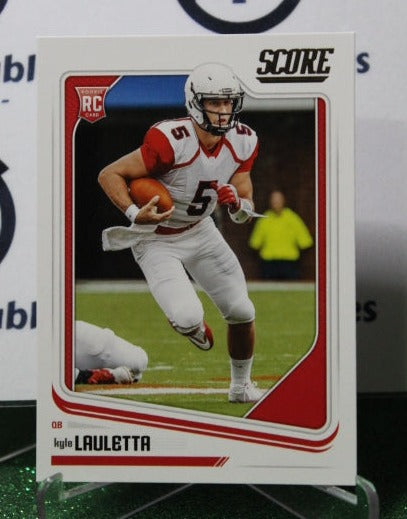 2018 PANINI SCORE KYLE LAULETTA # 439 ROOKIE  NFL NEW YORK GIANTS GRIDIRON  CARD