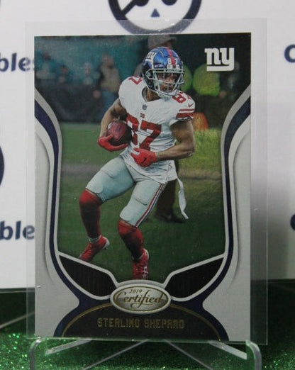 2019 PANINI CERTIFIED STERLING SHEPARD # 56  NFL NEW YORK GIANTS GRIDIRON  CARD
