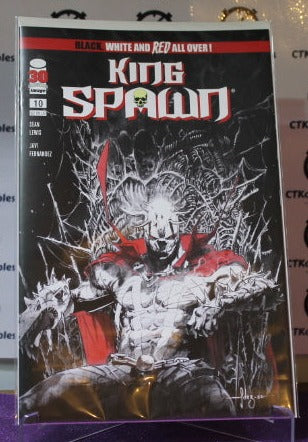 KING SPAWN # 10 NM BLACK, WHITE AND RED IMAGE McFARLANE COLLECTABLE  COMIC BOOK 2022